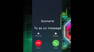 Sonnerie Tu as un message mp3 gratuite  SonnerieTelephone [upl. by Accem362]