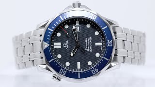 Omega Seamaster Diver 300M  Goldeneye  Macro Video [upl. by Iek]