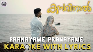 Kasavinal Karaoke With Lyrics HD  Album Song  Hanan Shaah  Kismath Dx [upl. by Ozzy]