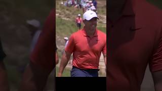 Rory McIlroy Best shot2024 US Open R1 [upl. by Nailij]