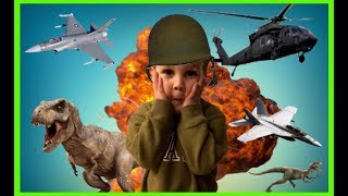 Pirate Peyton Goes To  DINOSAUR WORLD  DINOSAURS  EDUCATIONAL VIDEOS FOR TODDLERS AND CHILDREN [upl. by Longo489]