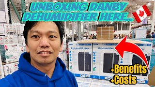 Unboxing Danby Dehumidifier  Actual Costs and Benefits  PINS TV Canada [upl. by Henigman]