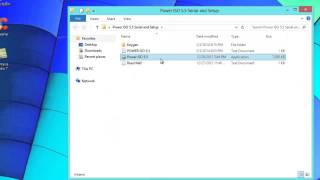 How To Install Power ISO 55 Full serial Key [upl. by Ankney420]