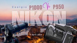 Nikon Coolpix P950 vs P1000  Moon  Which one is the BEST  Advantage vs Limitations [upl. by Eneleahs]