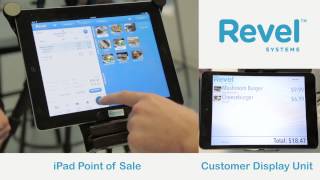 Revel iPad POS Customer Display Screen Demo [upl. by Ardnossac]