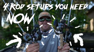 MY FAVORITE ROD AND REEL SETUPS [upl. by Robers556]