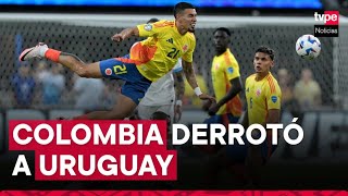 Copa América Colombia enfrentará a Argentina en la final tras vencer a Uruguay [upl. by Torrell404]