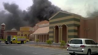 Fire in Villaggio  Doha  Qatar 2852012 2 of 2 [upl. by Sukramaj369]