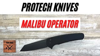 Protech Malibu Operator Pocketknife Fablades Full Review [upl. by Megan]