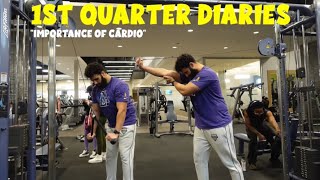 quotImportance of Cardioquot  1st Quarter Diaries Ep 4  Bicep amp Tricep Workout [upl. by Benedix]