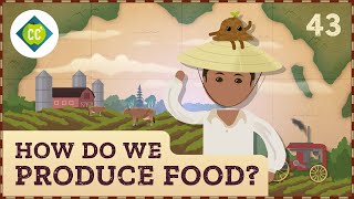 How Do We Produce Food Crash Course Geography 43 [upl. by Chiou213]