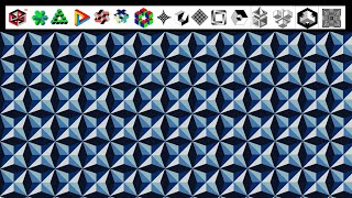 703d illusion drawing in Laptop MS Paint  Computer Paint computerart computerartist mspaint [upl. by Shalom]