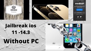 How to jailbreak iphone 12 Pro and lower on ios 14 without Computer [upl. by Goulet]