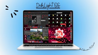 DebLight OS  32bit64bit PCs  Lightweight  Based Indirectly on LMDE [upl. by Odravde]