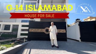 House for Sale  G14  Islamabad  Property  CDA  Latest Updates  Prices [upl. by Eednar]