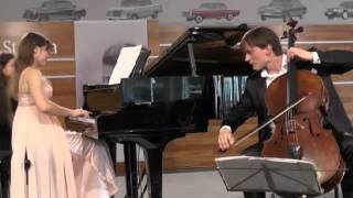 Anna Fedorova  Benedict Klöckner Chopin sonata in G minor Op65 [upl. by Seko762]