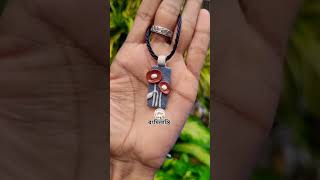 Trendy pendant making💜 shortvideo youtubeshorts shorts short handmadejewelry jubinnautiyal [upl. by Moriah]