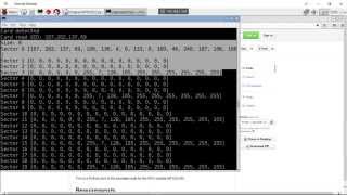 Raspberry Pi 2  MFRC522python  Dump RFID Tag data using mxgxwMFRC522python [upl. by Susan896]