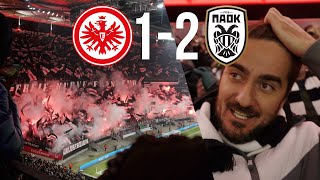 Eintracht Frankfurt  PAOK Thessaloniki 12 PAOK wins in Frankfurt [upl. by Lord]