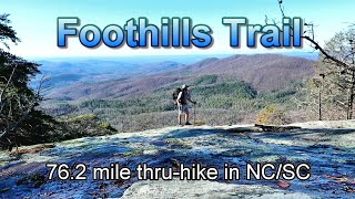 Backpacking the Foothills Trail in NC and SC  Waterfalls and Rivers Galore [upl. by Norvall488]