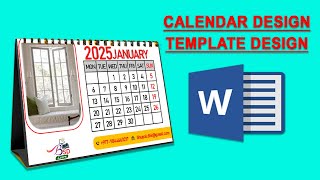 Calendar design template Design  How to make simple calendar design [upl. by Nema624]