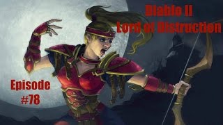 Lets Play Diablo 2 LOD  Amazon Bowazon Nightmare  Part 78 Nightmare Mephisto Fight [upl. by Buatti]