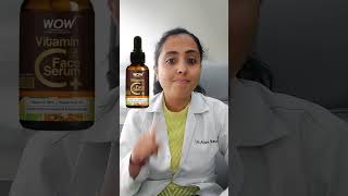 Vitamin C serum that i never recommend in my OPD skincaretruth dravani shorts shortsvideo [upl. by Anua]