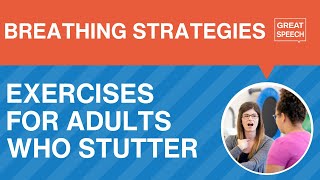 The Best Breathing Strategies for Adults Who Stutter Guided [upl. by Einna]