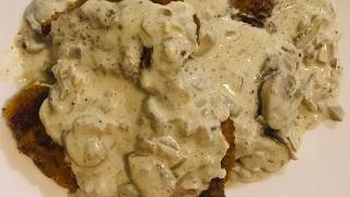 Chicken Escalope With Mushroom Sauce chicken escalope recipe in urdu hindi  Let’s Cook With Zainab [upl. by Leitao820]