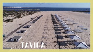 Ilha de Tavira Portugal  Drone Algarve  Parrot Anafi cinematic 4K [upl. by Alur]