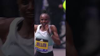 Hellen Obiri rules again at the Boston Marathon ‼️ sports running kenya athletics usa boston [upl. by Ware]