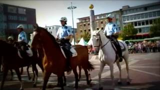 Reiterstaffel stellt sich vor  Tag der Polizei in Dortmund [upl. by Alyssa]