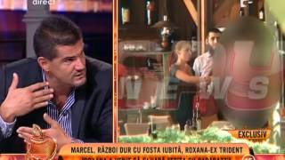 UN SHOW PACATOS  Marcel Sarbu  Roxana a venit sa si vada fetita cu paparazzi [upl. by Carree]