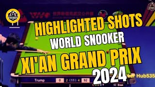 30 Highlighted SHOTS of 2024 World Snooker Xian Grand PrixSnookerhub5352 2024 grandprix [upl. by Saoj]