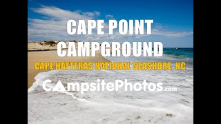 Cape Point Campground  Cape Hatteras National Seashore NC [upl. by Nnomae403]