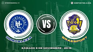 Liga Interoceánica VI ©  HORTALEZA VS BRAESP  JORNADA 8 [upl. by Oivat357]