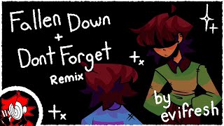 Fallen Down  Dont Forget  An UndertaleDeltarune cover [upl. by Photima]