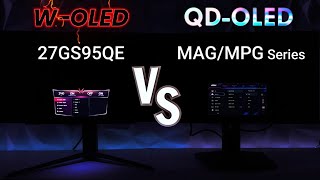 MSI MAGMPG QD OLED Secret Display Feature quotNIGHT VISIONquot  SDR Vs HDR [upl. by Rica]