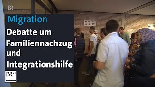 Zuwanderung Der Familiennachzug nimmt zu bei Integrationshilfen soll jedoch gekürzt werden  BR24 [upl. by Gney]