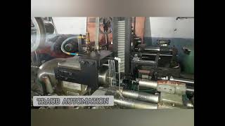 Traub Automation 2n operation drilling 2 × 8 mm on traub machine [upl. by Antsirhc]