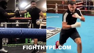 ROLLY ROMERO SHOWS GERVONTA DAVIS THE “DWARFSLAYER” KNOCKOUT SHOT “THAT’S TANK’S HEAD” [upl. by Lilias893]