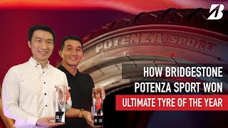 Bridgestone POTENZA Sport wins Ultimate Tyre of the Year 2022 Award [upl. by Olracnaig]