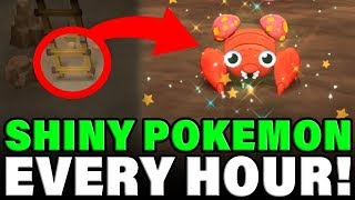 GETTING 1 SHINY POKEMON PER HOUR Pokemon Lets Go Shiny Hunting Cave Method [upl. by Farrish63]