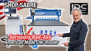 Learn About The Shop Sabre CNC Router  Interview With IDC Woodcraft [upl. by Dlorah]