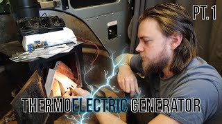 Building My Own Thermoelectric Generator For Winter  Vanlife Projects [upl. by Ressay816]