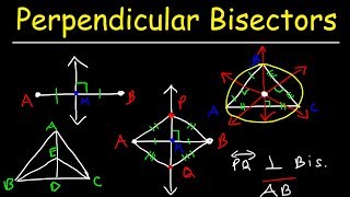 Perpendicular Bisector of a Line Segment and Triangle [upl. by Elmina561]