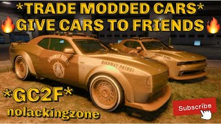 SO EASY GTA 5 ONLINE GIVE CARS TO FRIENDS GLITCH WORKING NOW TRADE MODDED CARS GLITCH ALL GENS [upl. by Alguire]