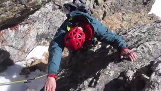 Alpine ClimbingRMNP Winter Ascent of Zowie South Face [upl. by Wenoa656]