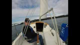 Sailing Yaquina Bay Newport Oregon [upl. by Charissa]