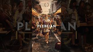 Ancient Roman Plebeians romanempire romanhistory rome ancienthistory history historyshorts [upl. by Dier]